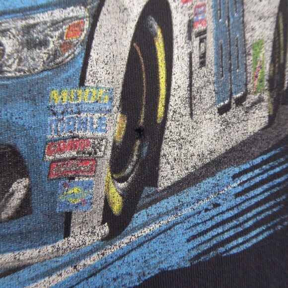 Dale Earnhardt Jr. Shirt Mens 2XL XXL Black Chase Nationwide NASCAR Double Sided - Picture 3 of 9